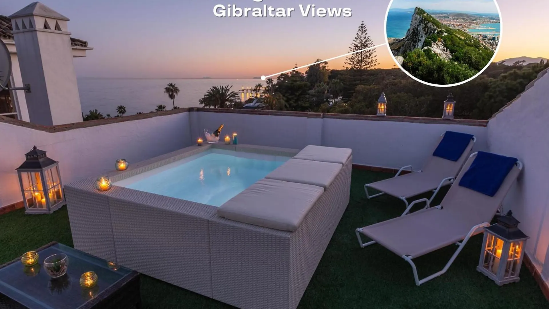 Vacation Marbella: Beachfront Duplex Penthouse with Sea View & Jacuzzi Apartment Spain